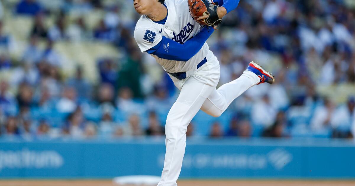 What Shohei Ohtani's start against Marlins says about how Dodgers are handling his workload