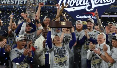 How Dodgers spent the first few hours after winning the World Series