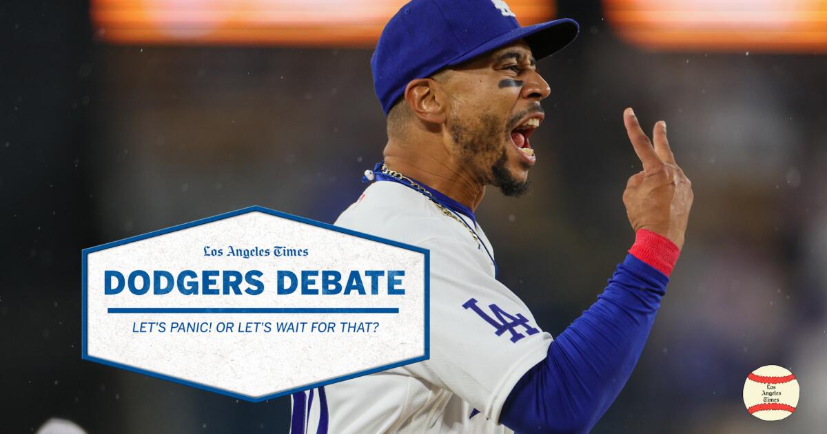 Dodgers Debate: LET'S PANIC! Or let's wait for that?