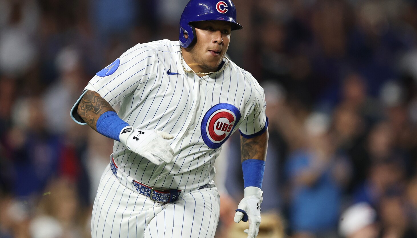 Cubs rookie Moises Ballesteros learning he'll have to 'adjust back' against major-league pitching