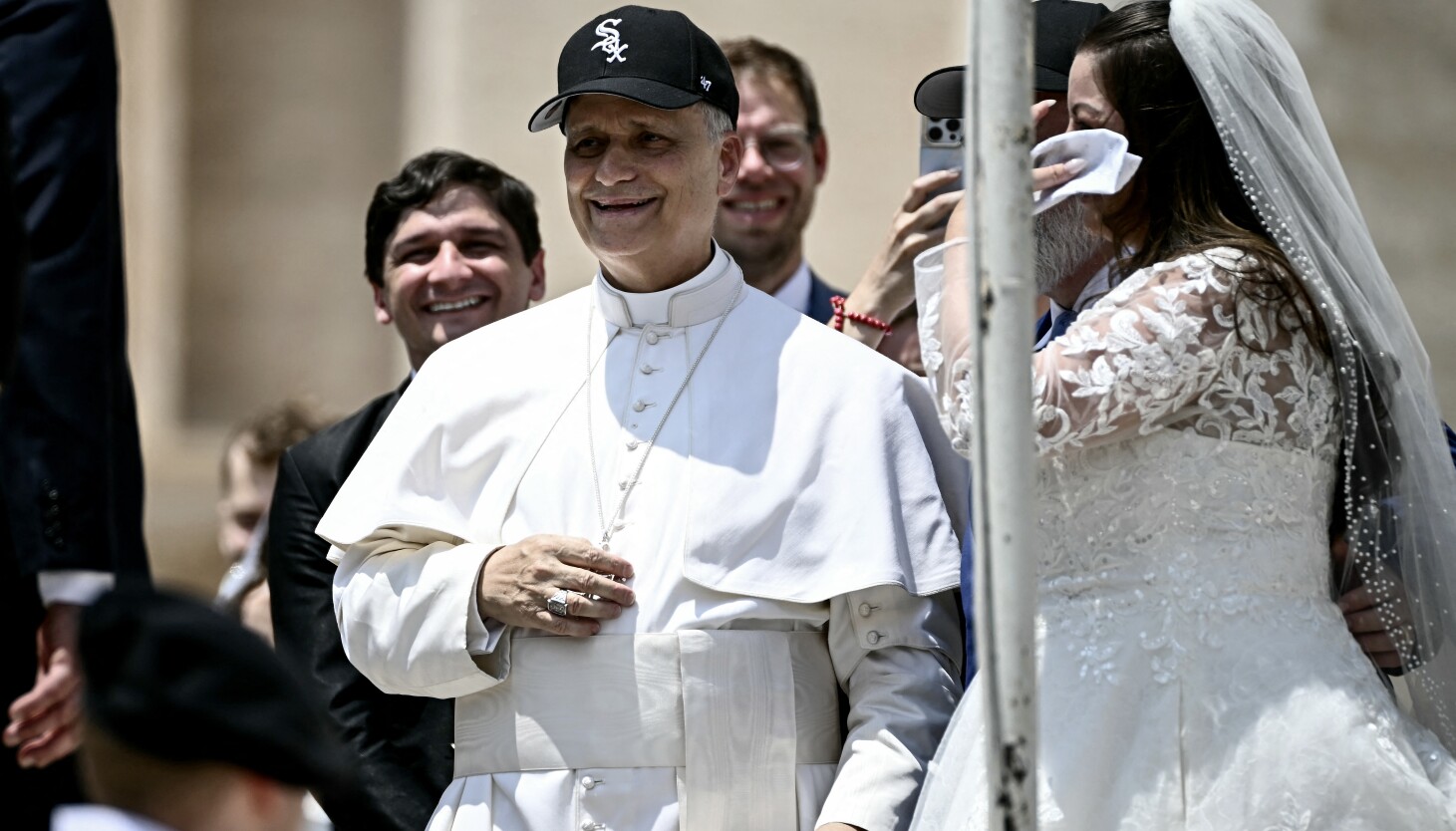 White Sox will give away pope-themed hats to honor loyal fan Pope Leo XIV