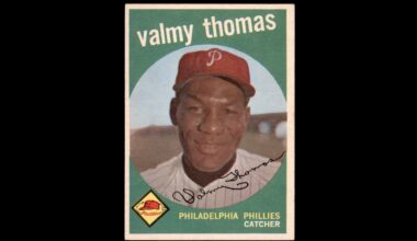 Random Philadelphia Phillie of the Day: Valmy Thomas