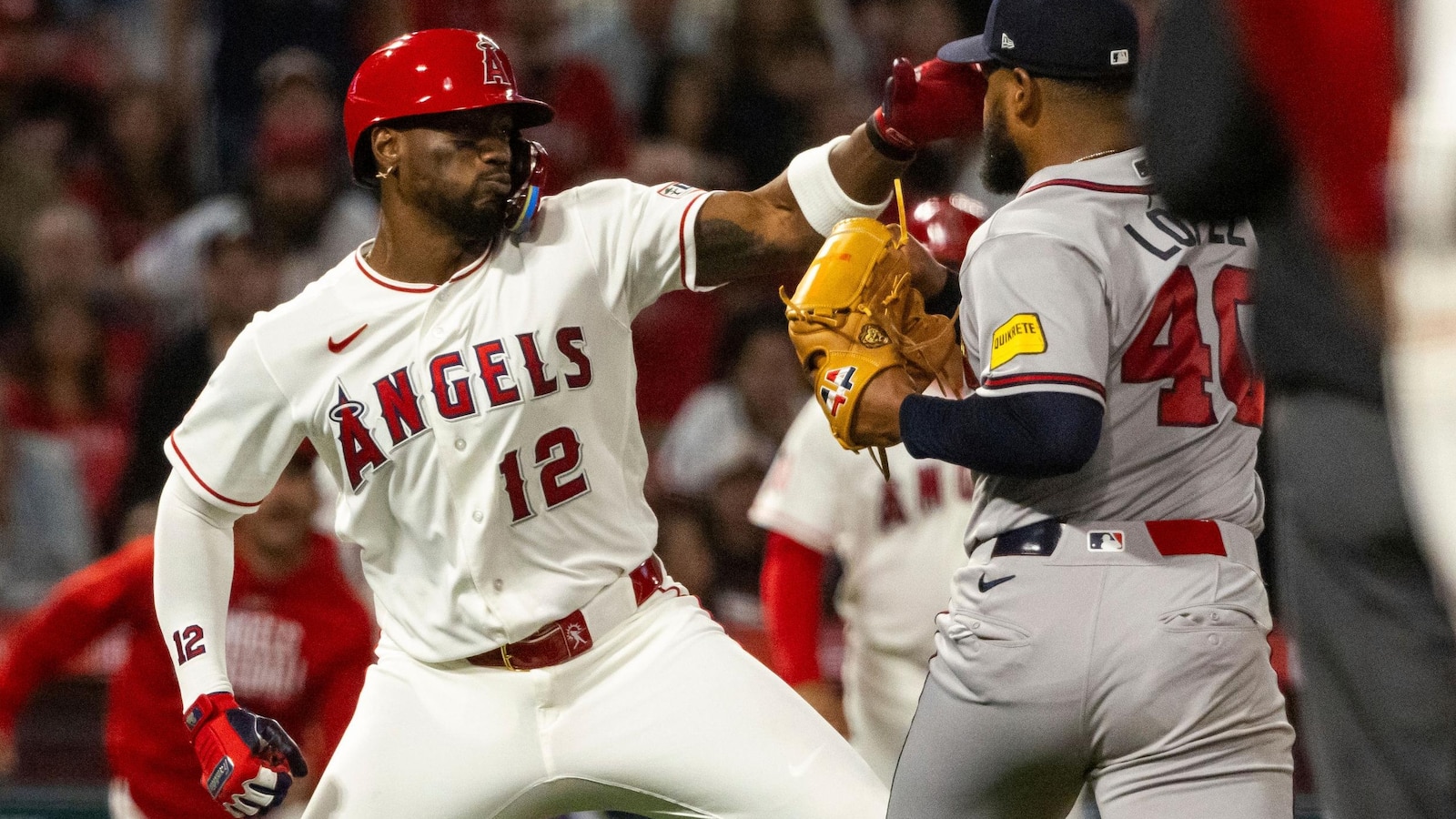Two MLB players get 7-game suspensions following Angels-Braves brawl