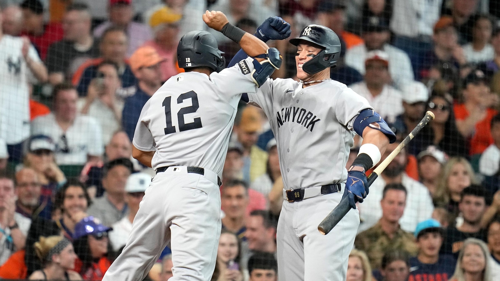 Wells hits go-ahead homer in 7th and Yankees beat Astros 8-3 to extend winning streak to 8 games