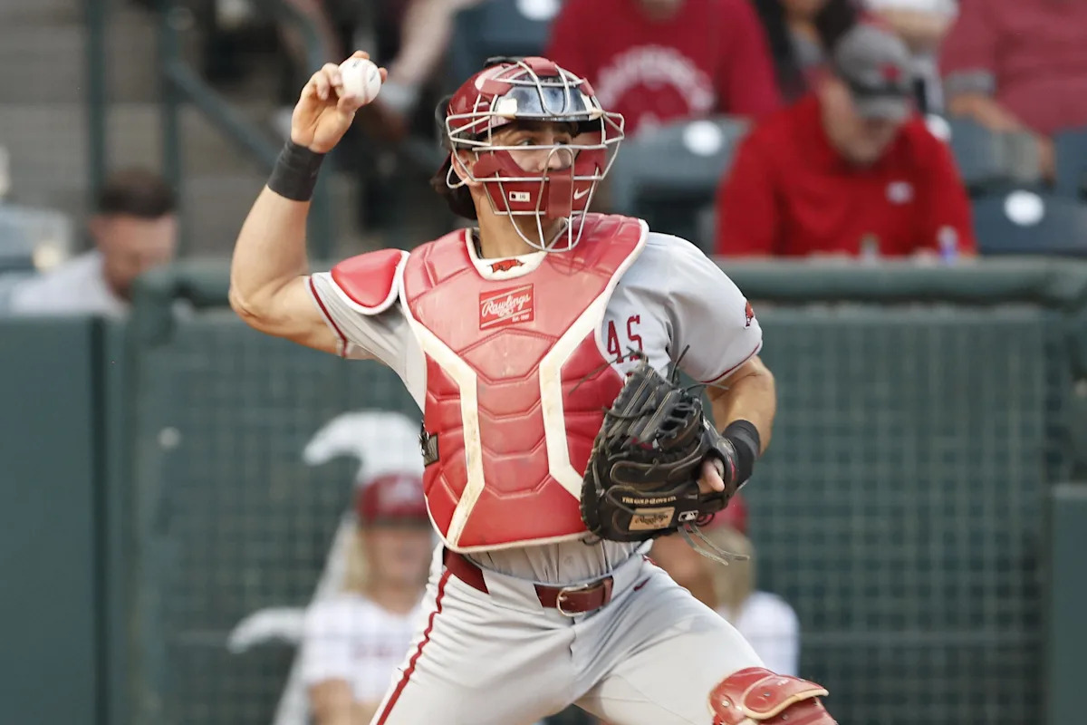 Could the Washington Nationals draft one of the Arkansas Razorbacks rising stars?