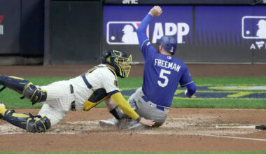 Early offense not enough as Brewers fall to Dodgers 11-3