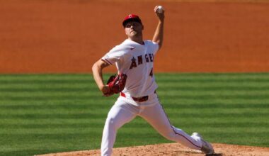 Reid Detmers hits new career-high in Angels' walk-off win