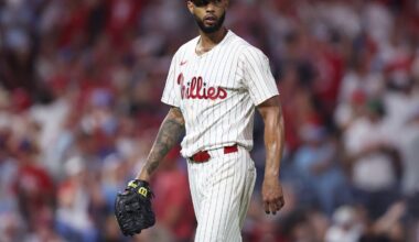 Phillies Celebrate Cristopher Sanchez's NL Player of the Week Award on Social Media