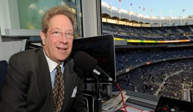 Longtime Yankees radio voice John Sterling dies at 87