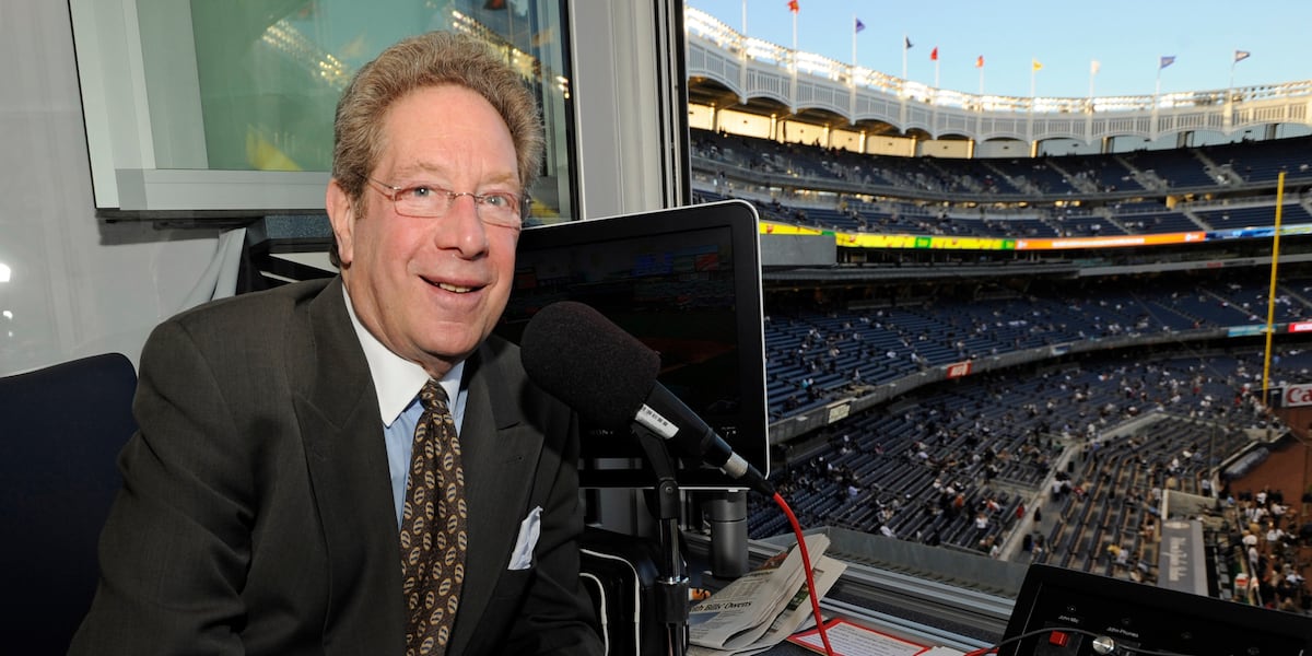 Longtime Yankees radio voice John Sterling dies at 87