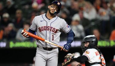 Astros dealt another late scratch as Carlos Correa sits with a left ankle injury
