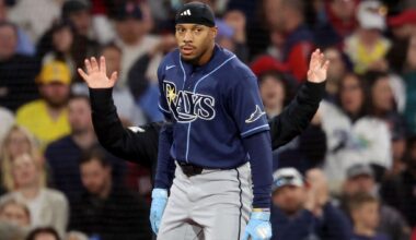 Simpson and Caminero lead Rays past Red Sox 8-4 for 7th consecutive victory