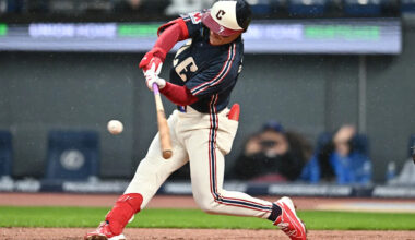 Guardians score vs. Twins, Travis Bazzana hits 1st HR in Cleveland win