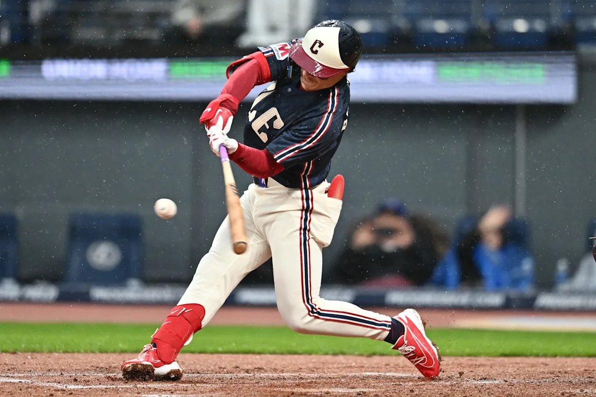 Guardians score vs. Twins, Travis Bazzana hits 1st HR in Cleveland win