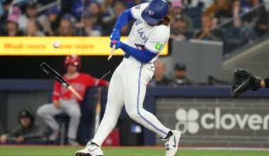Blue Jays put Addison Barger on injured list and designate Eric Lauer for assignment