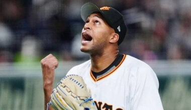Cuban Pitcher Raidel Martínez Secures First Win of the Season in Japan