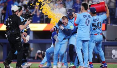 Daulton Varsho hits grand slam in 10th to lift Blue Jays past Rays, 5-3