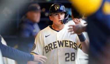 Brewers beat Padres 7-1 behind Luis Rengifo’s 3 RBIs and Kyle Harrison’s 7 Ks