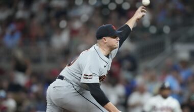 Detroit Tigers ace Tarik Skubal playing catch a week after elbow surgery