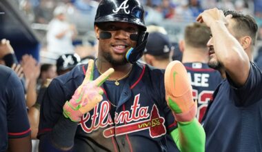 Acuña scores 3 times in return as Braves surge past Marlins 8-4