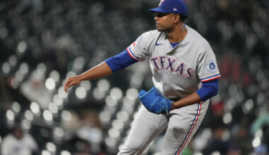 Rangers' Kumar Rocker conquers Coors Field for best road game