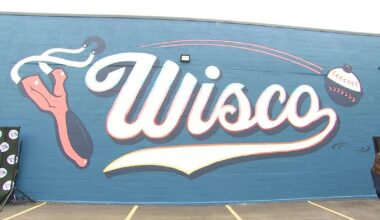 Brewers unveil City Connect-inspired mural in West Allis: "The Launch"