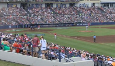 Thousands of fans travel to Hoover for SEC Baseball Tournament