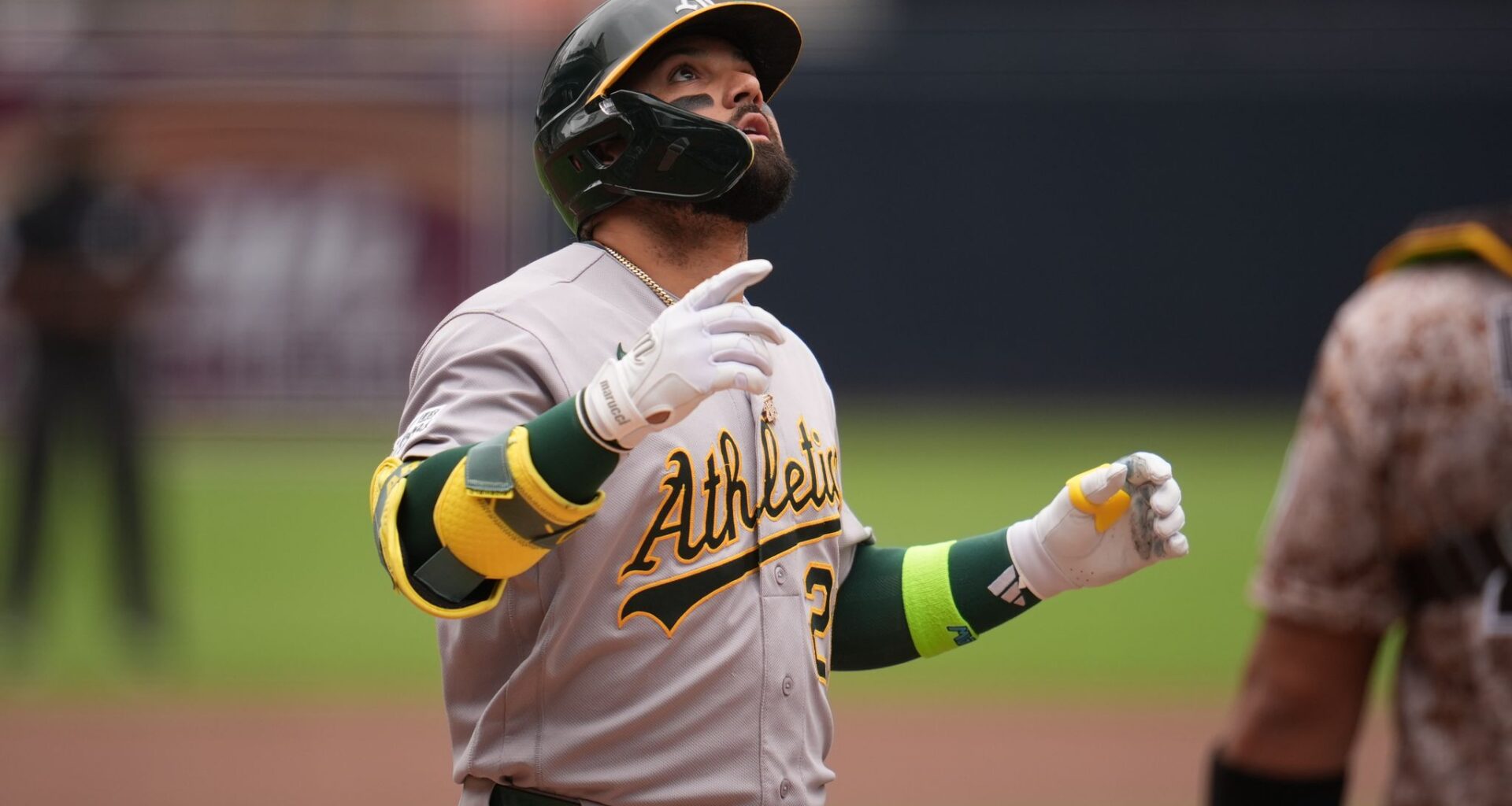 Cortes homers, Kurtz reaches base for 47th straight game as A's beat Padres 5-2