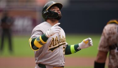 Cortes homers, Kurtz reaches base for 47th straight game as A's beat Padres 5-2