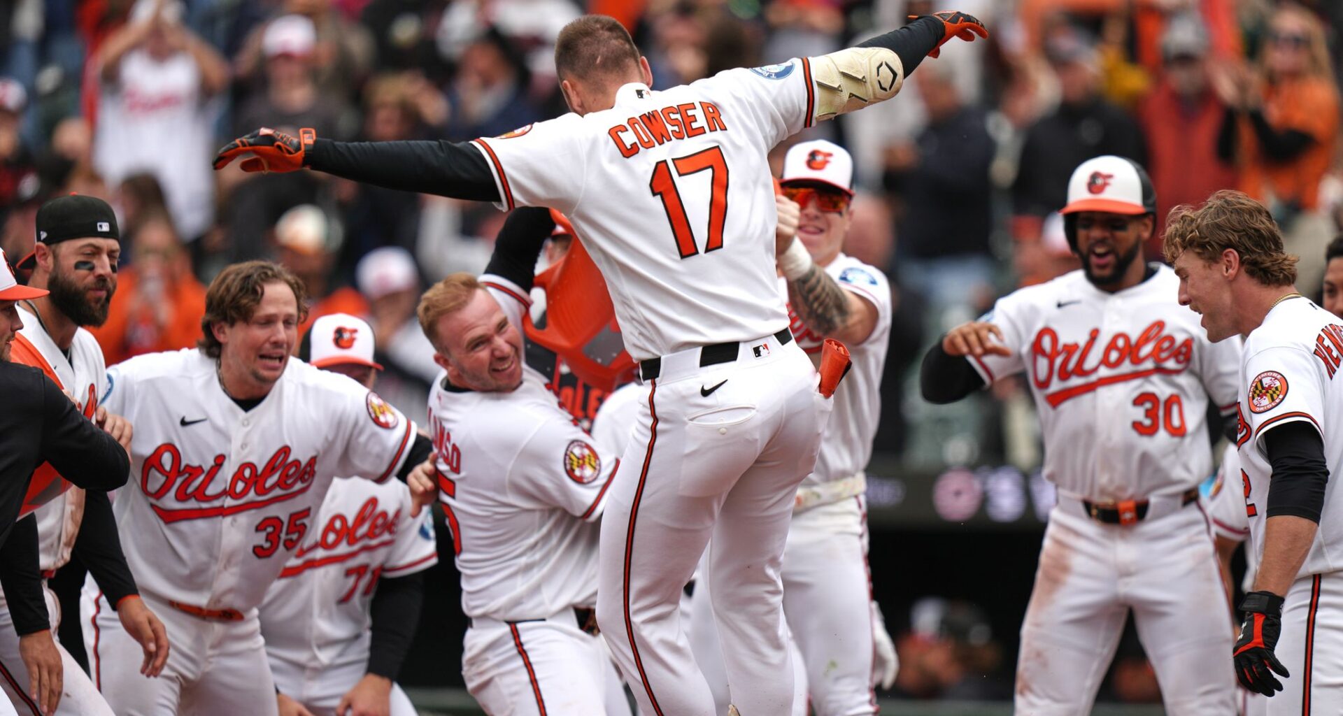 Orioles' Colton Cowser showing signs of a breakthrough with 2 walk-off home runs in 2 days