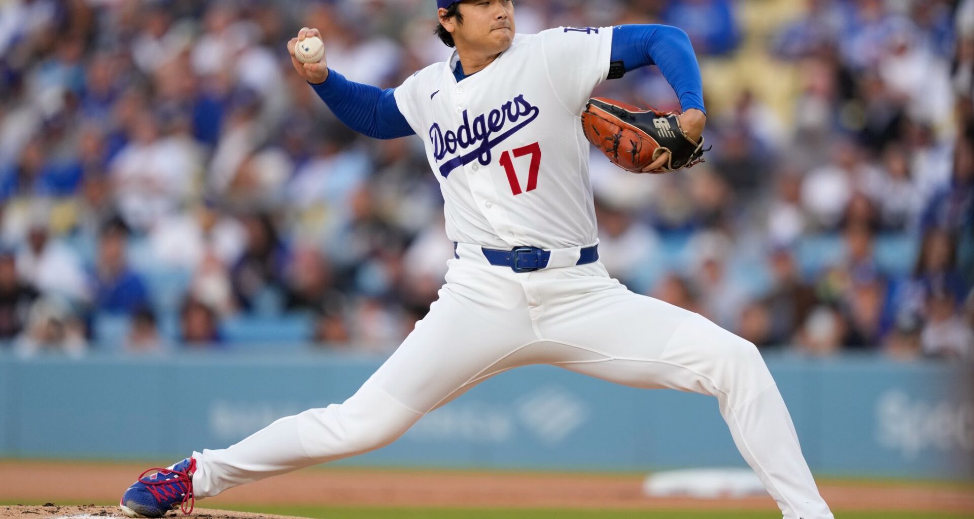 Ohtani dazzles with 6 hitless innings as the Dodgers lead the Rockies 3-1