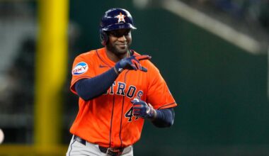 Yordan Alvarez is on a heater with consecutive 2-homer nights to put the Houston slugger at 20