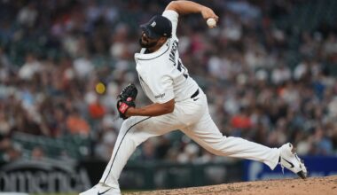 Tigers place closer Kenley Jansen on the 15-day injured list with pelvic inflammation