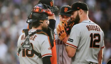 Early problems for Adrian Houser an omen as Giants fall to Rockies - San Francisco Chronicle