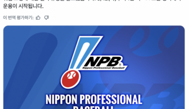 Notice regarding dangerous swings posted on the official NPB SNS account. Official NPB X