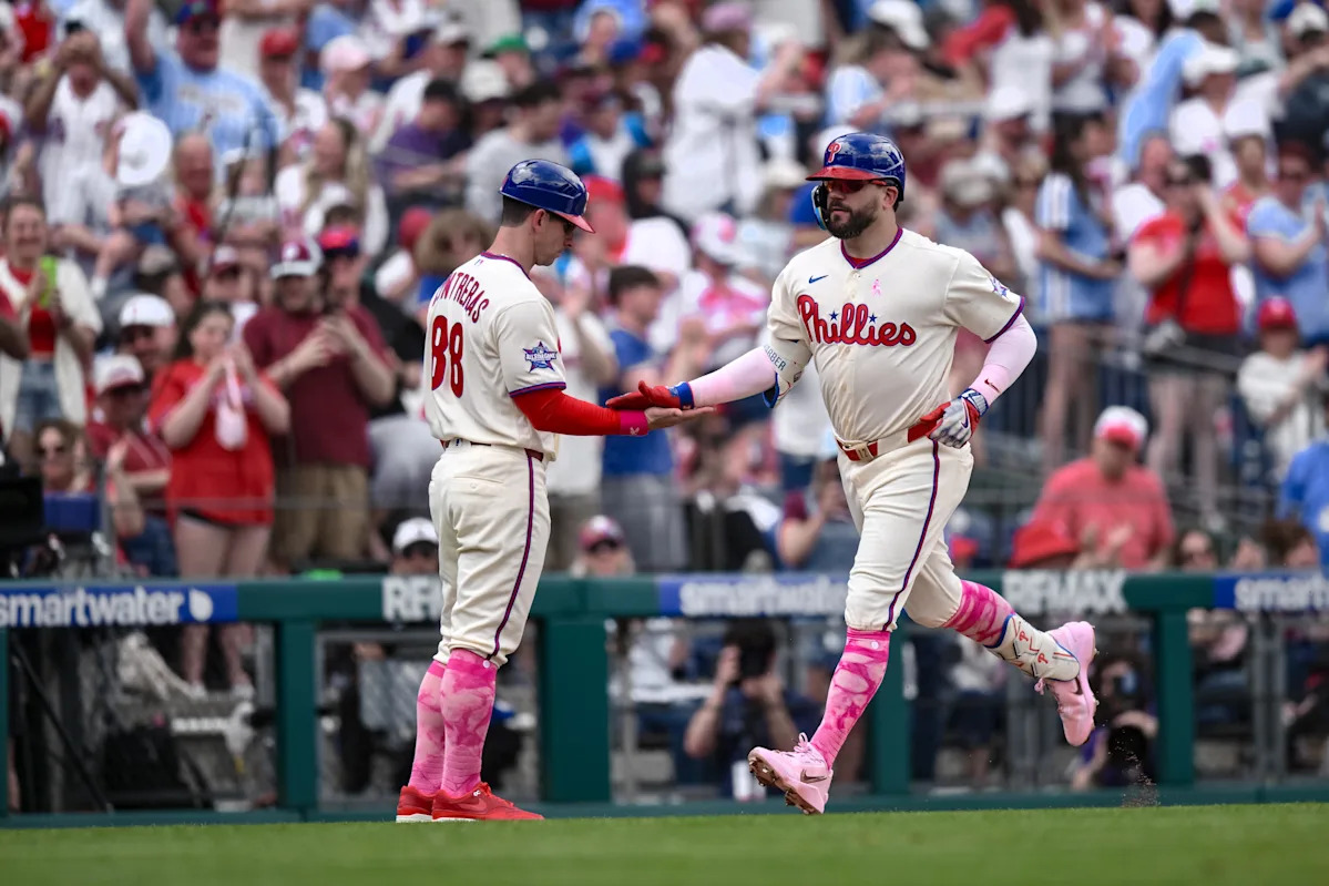 Thanks, Kyle Schwarber’s mom: Phillies 6, Rockies 0