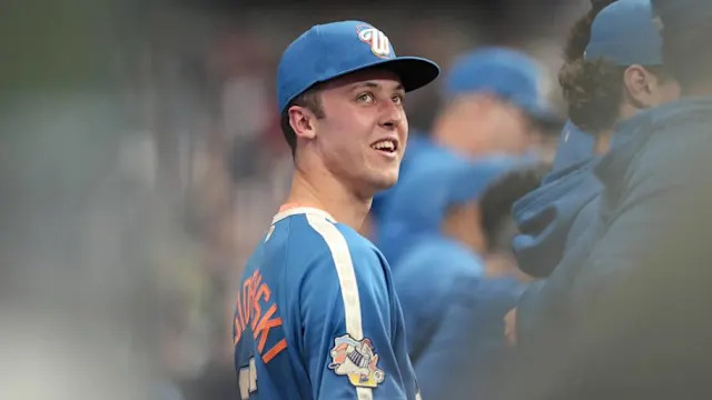 Milwaukee Brewers pitcher Jacob Misiorowski