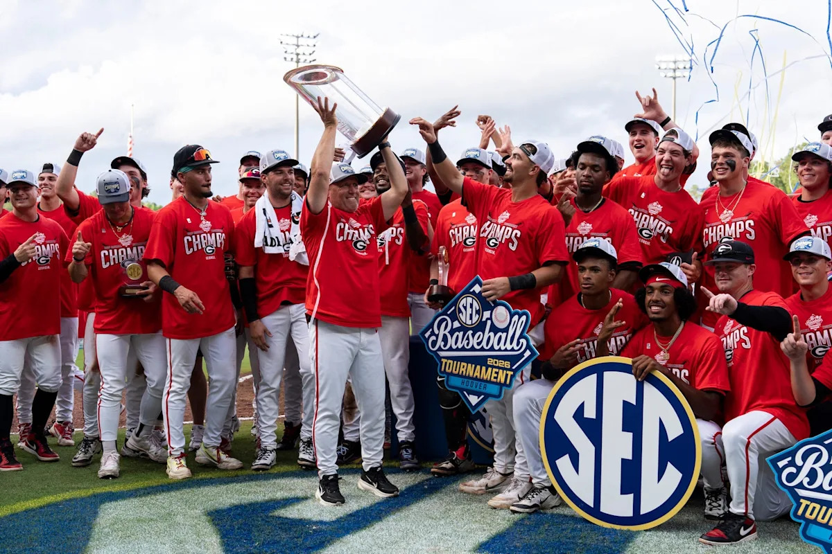 Georgia baseball reacts to winning SEC Tournament title