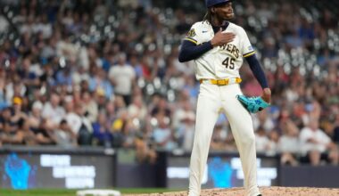 Brewers pitcher Abner Uribe suspended 1 game for actions against the Cardinals :: WRAL.com