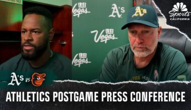 Mark Kotsay, Athletics players recap loss vs. Orioles – NBC Sports Bay Area & California