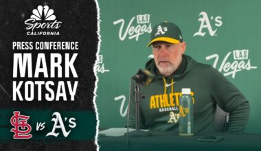 Mark Kotsay believes Athletics missed opportunities in loss – NBC Sports Bay Area & California
