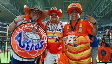 Astros Fans Chill at the Ice Box