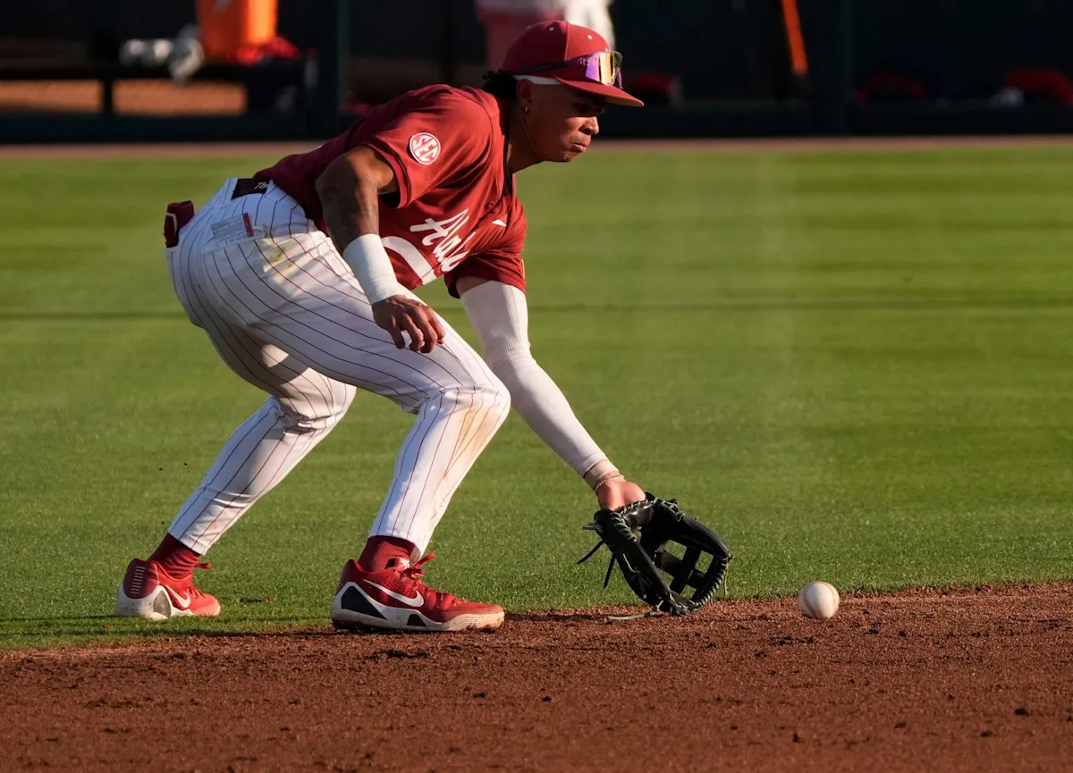 Justin Lebron MLB mock draft: Where is Alabama shortstop projected?
