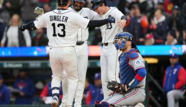 Dillon Dingler's 3-run homer, Keider Montero's efficient start help Tigers beat Rangers 5-1 | Region