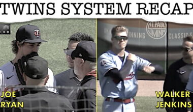 Double Trouble: Joe Ryan, Walker Jenkins Injured - Minnesota Twins Minor League Videos