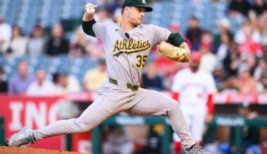 Athletics pitcher J.T. Ginn loses no-hitter in 9th inning, then loses 2-1 to the Angels | MLB