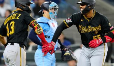 Pirates bullpen makes deal, hands over signed bat in swap for rookie outfielder's first HR ball | Pro