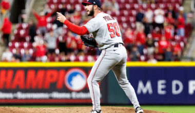 Washington Nationals shake up the bullpen by sending down PJ Poulin for Clayton Beeter