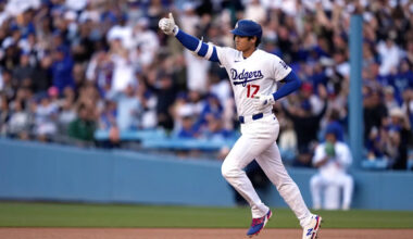 Shohei Ohtani throws 6 hitless innings, hits leadoff home run to push Dodgers past Rockies
