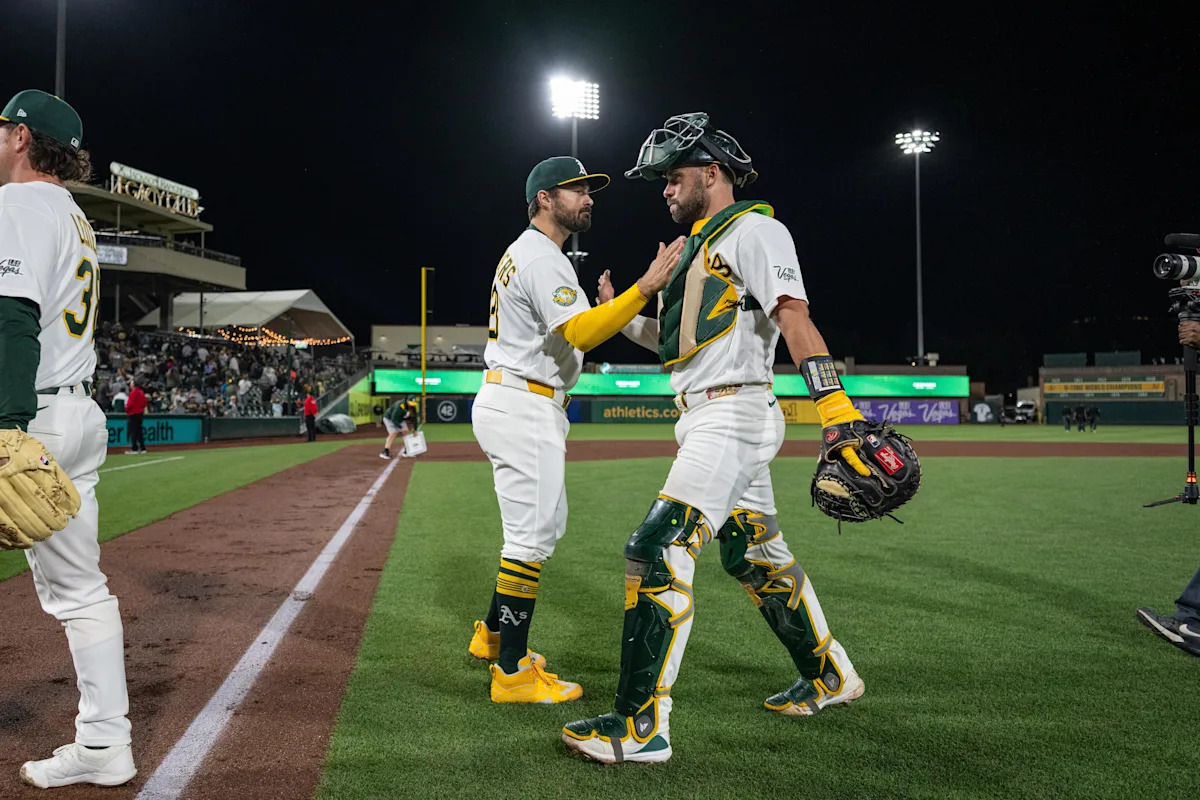 A’s roster moves: Langeliers reinstated, Wynns DFA’d
